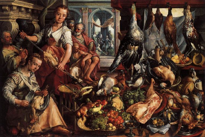 Joachim Beuckelaer / The Well-Stocked Kitchen