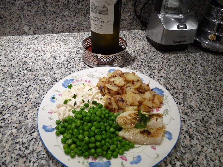 Cod and Russian chips