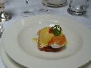 Egg & smoked salmon at The French Horn‏